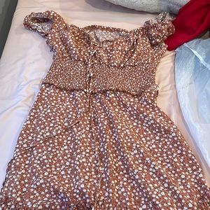 Orange/Pinkish Spring Dress